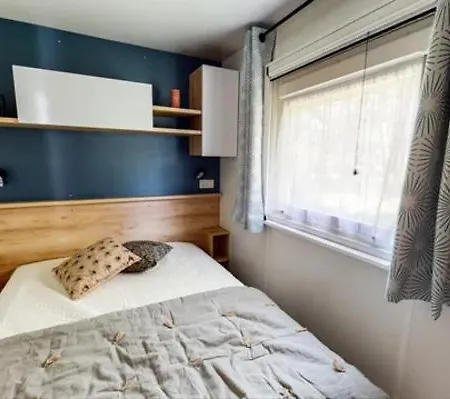 Campeggio Mobil-home Panoramique Climatisé Bord De Dans 5 étoiles Torreilles